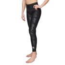 Leone Camo black leggings-black